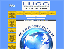 Tablet Screenshot of lucg.com.ar